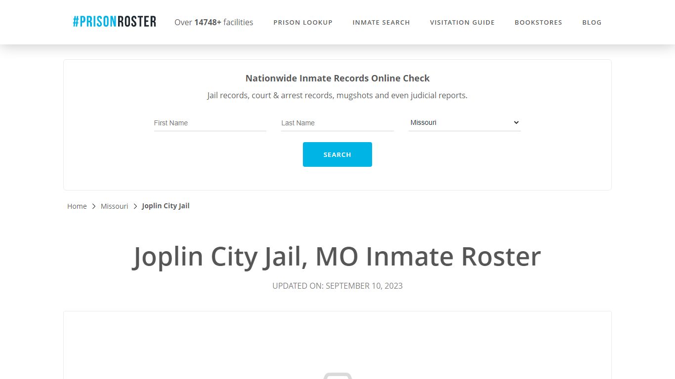 Joplin City Jail, MO Inmate Roster - Prisonroster